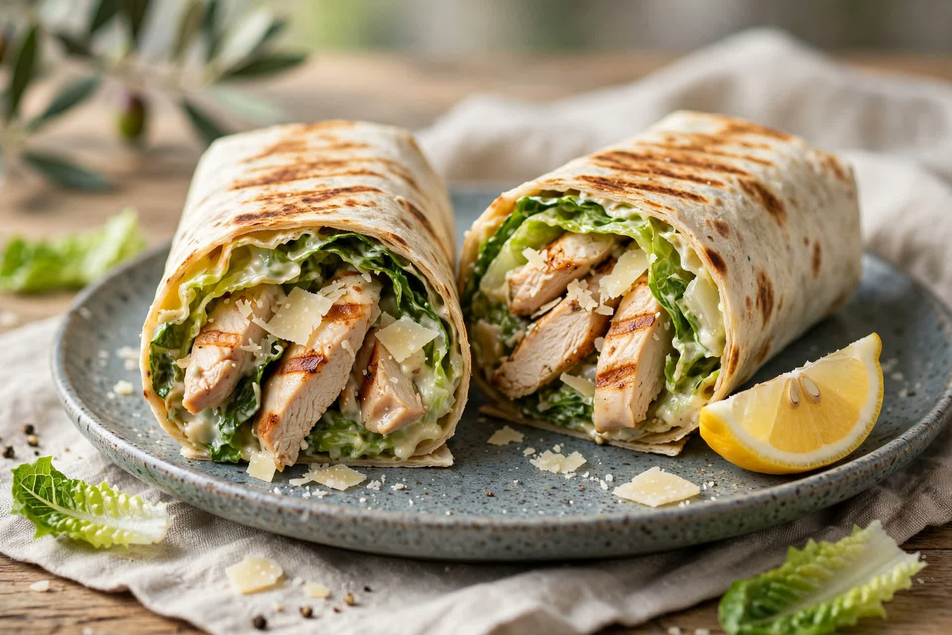 Grilled Chicken Caesar Wrap
