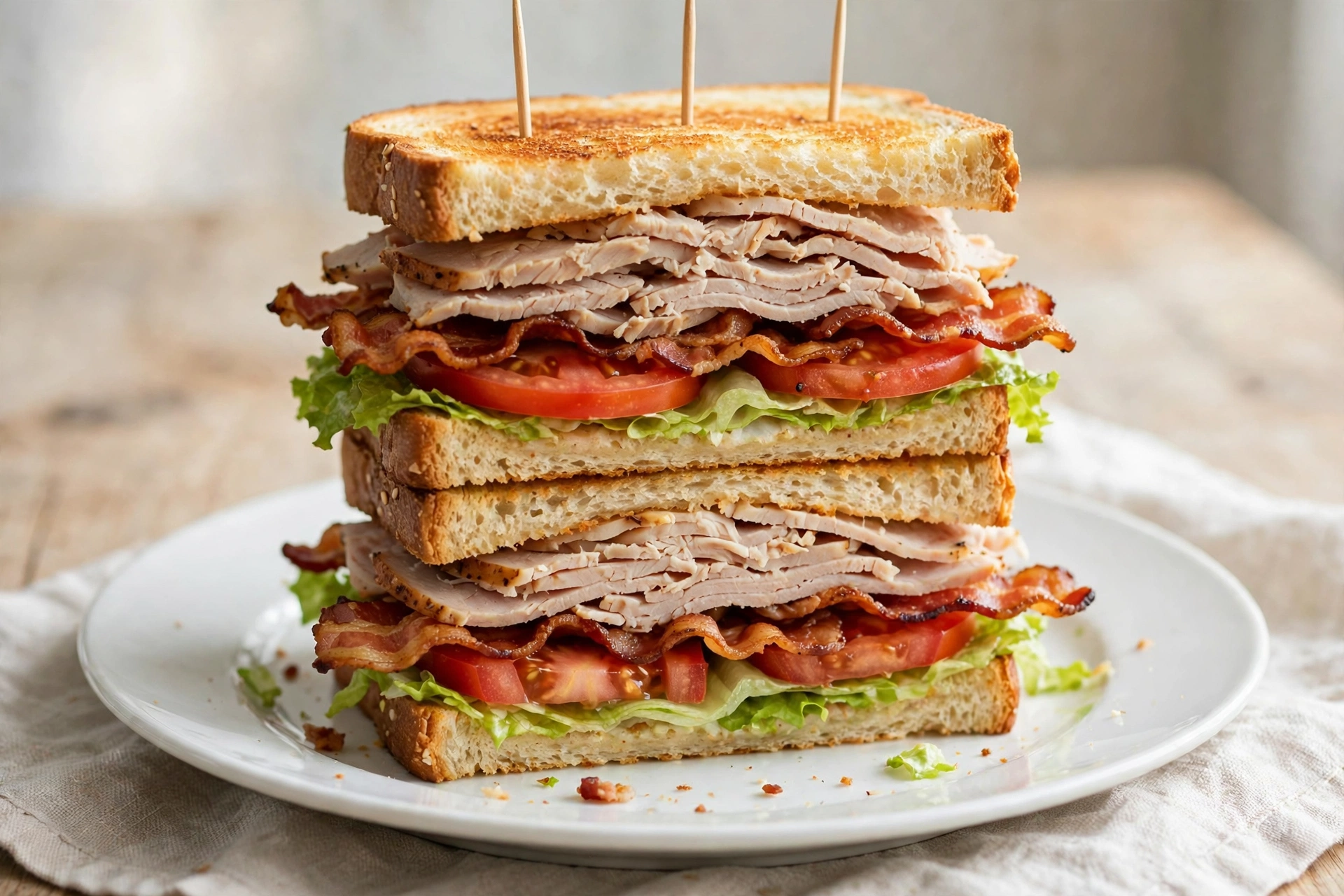 Turkey Club Sandwich